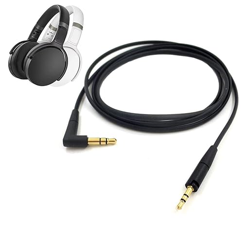V-MOTA Earphone line Cable Compatible with Sennheiser HD400S HD350BT HD4.30 HD4.40BT HD4.50BTNC HD450BT HD458BT Momentum Over-Ear Headset,1.4 Meters…
