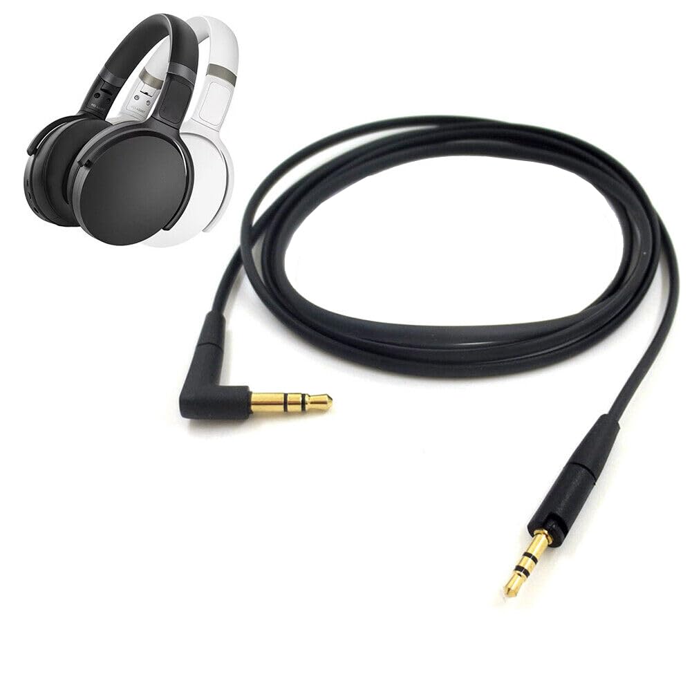 V-MOTA Earphone line Cable Compatible with Sennheiser HD400S HD350BT HD4.30 HD4.40BT HD4.50BTNC HD450BT HD458BT Momentum Over-Ear Headset,1.4 Meters…