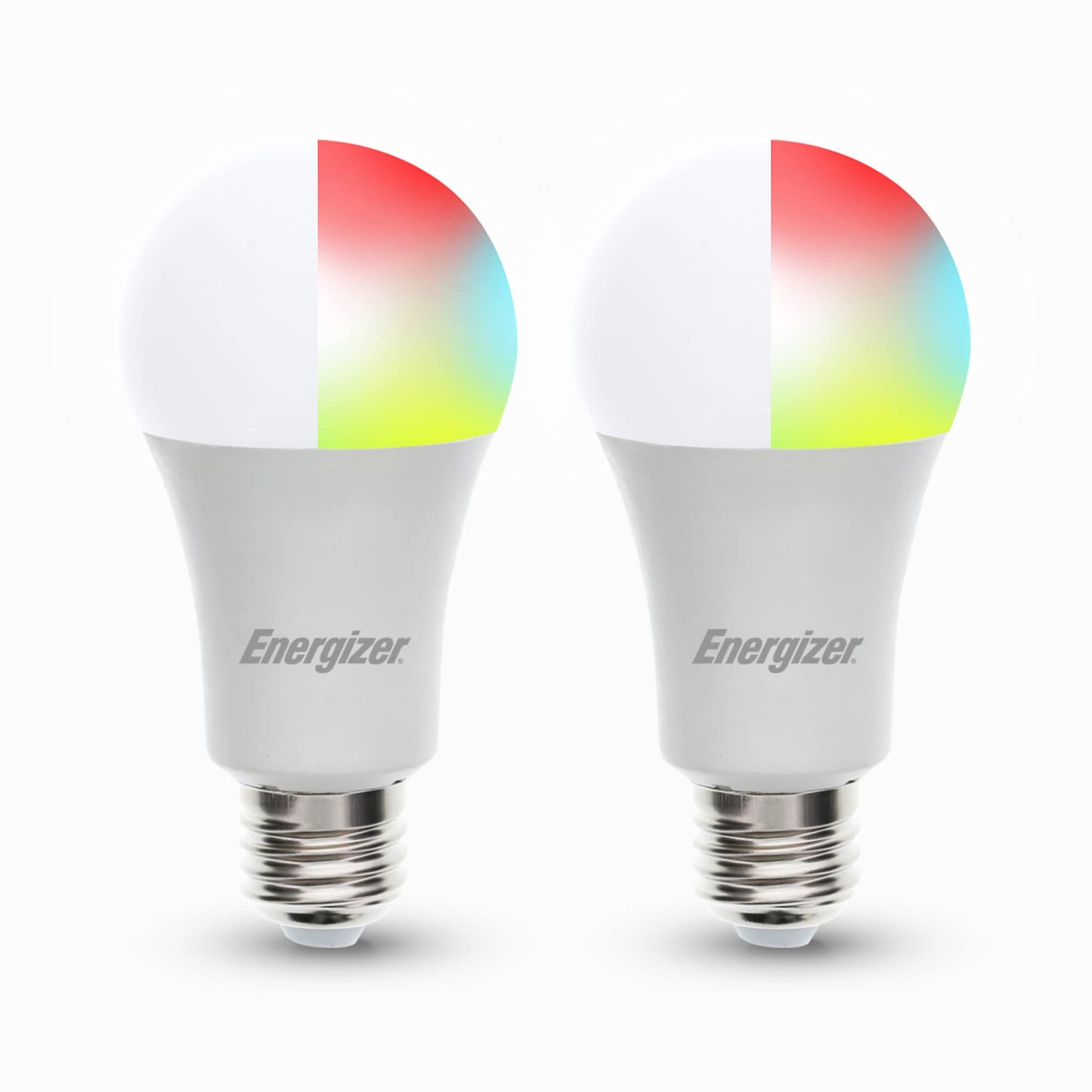 XTREME Energizer Connect Smart A19 LED White & Multi-Color RGB Light Bulbs with Voice Control and Remote Access Through Your Smartphone | Compatible