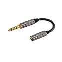 okcsc Headphone Adapter 4.4mm Male to 3.5mm Female Adapter for 3.5mm Cable Connected to Balanced 4.4mm Player Device High Stereo Audio Converter OFC