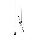 Tram® 50-Watt Pretuned 150 MHz to 158 MHz VHF Radio Antenna Kit with Glass Mount and Cable