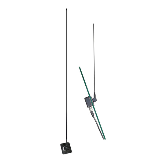 Tram® 50-Watt Pretuned 150 MHz to 158 MHz VHF Radio Antenna Kit with Glass Mount and Cable