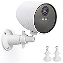 UYODM 2 Pack Wall Mount Holder Compatible with SimpliSafe Outdoor Security Camera, 360°Rotation Security Bracket with 1/4 Screw Thread , Camera Not