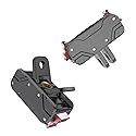 VRIG XIAOTJ 2pack Action 6/Nano Magnetic Quick Release Adapter Mount, Dual-Direction Magnetic, with 1/4" Thread and Foldable Action Camera Adapter