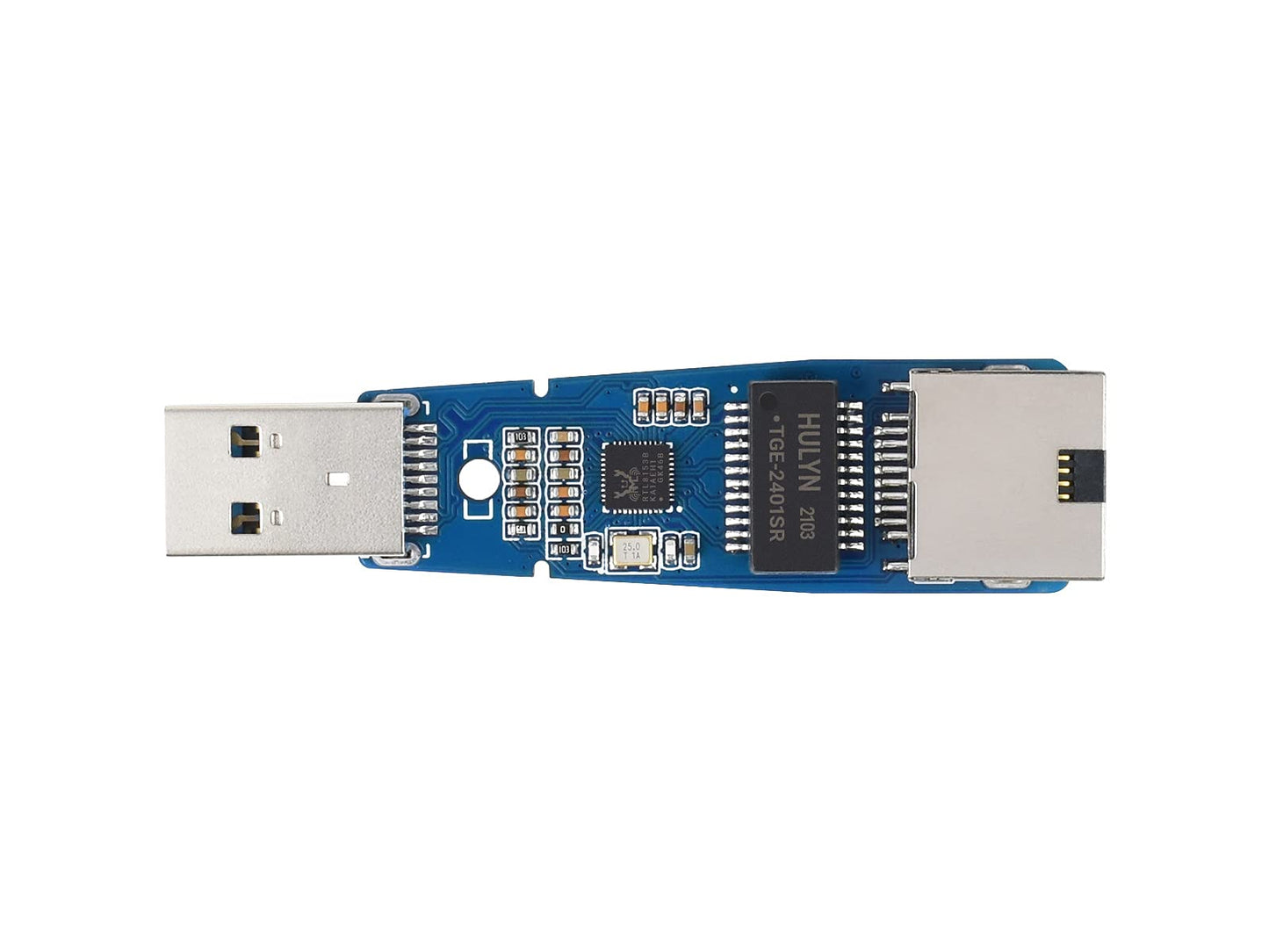 TOP1 USB 3.2 Gen1 to Gigabit Ethernet Converter, Equipped with RTL8153 High-Performance Chip, Multi-System Compatibility, Driver-Free, Plug and Play