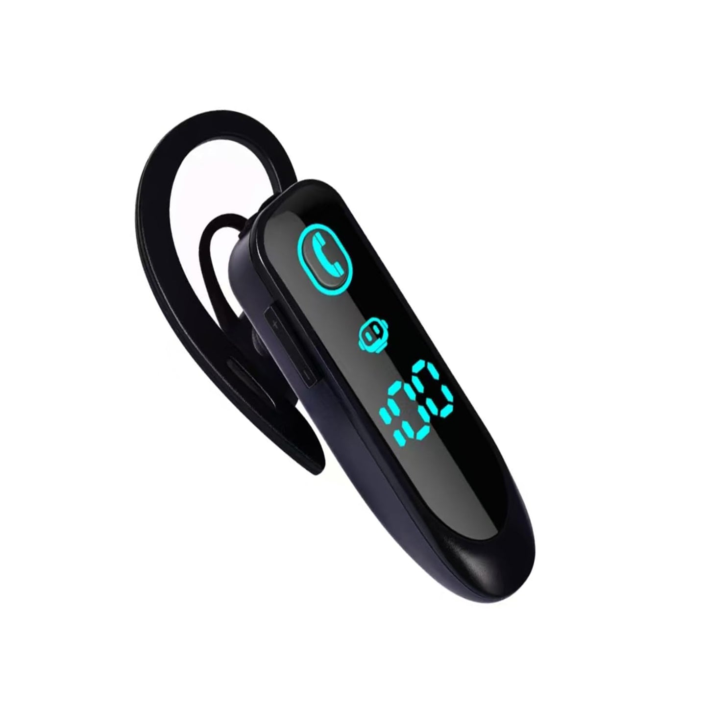 eppfun Bluetooth Earpiece Wireless CVC8.0 Headset for Cell Phone Dual Mic Noise Canceling Handsfree Phone Earpiece with Mute for iPhone Android Home