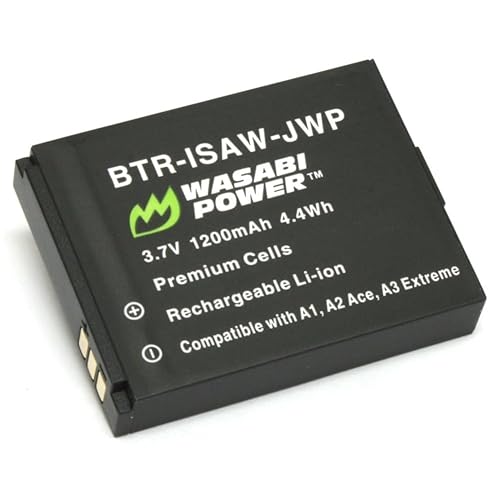 Wasabi Power Battery for ISAW-REP-03 and ISAW A1, A2 ACE, A3 Extreme, ISAW Advance, ISAW Extreme