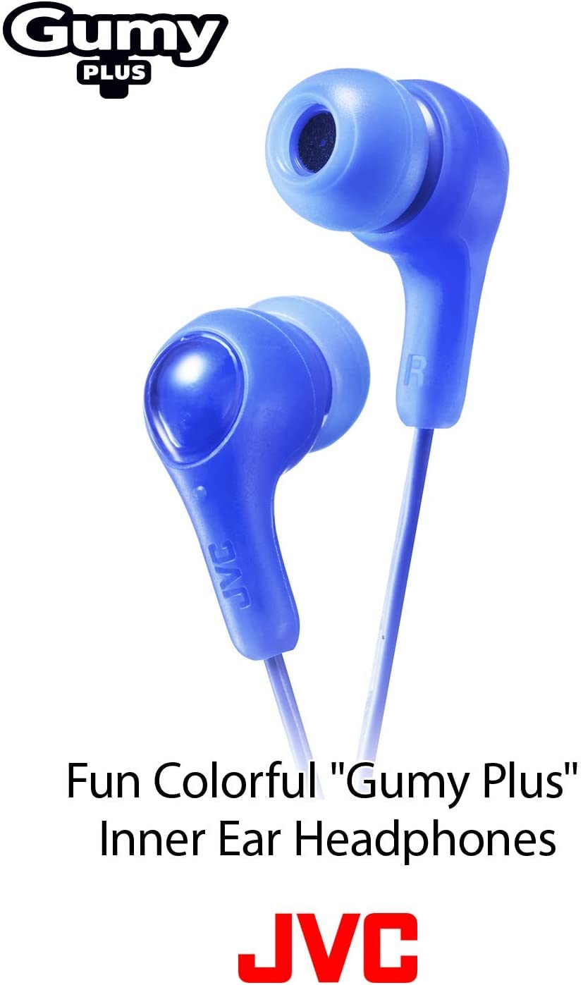 JVC Gumy HAFX7VN in Ear Earbud Headphones, Violet
