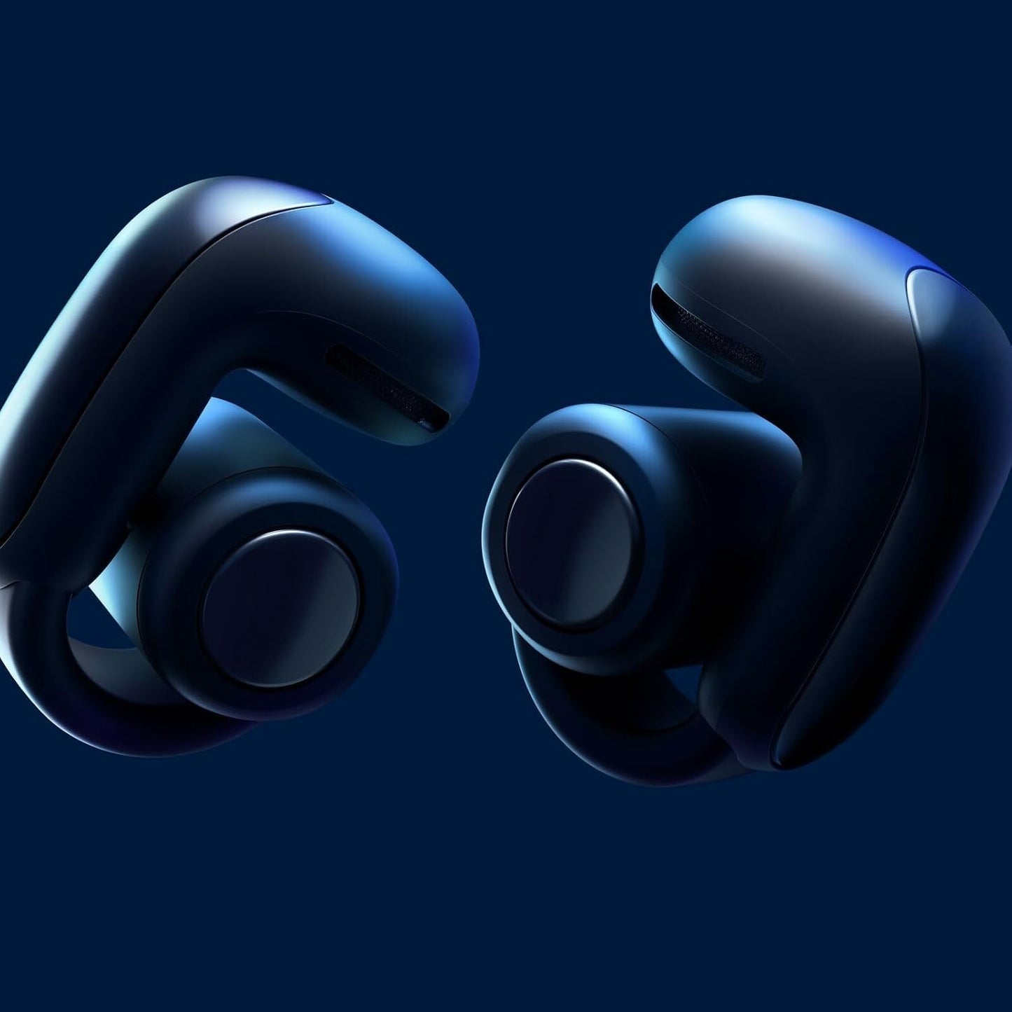 Bose Ultra Open Earbuds - Bluetooth Open Ear Earbuds with OpenAudio for Awareness, Clip-On Design for Comfort, Water Resistant, Up to 48 Hrs