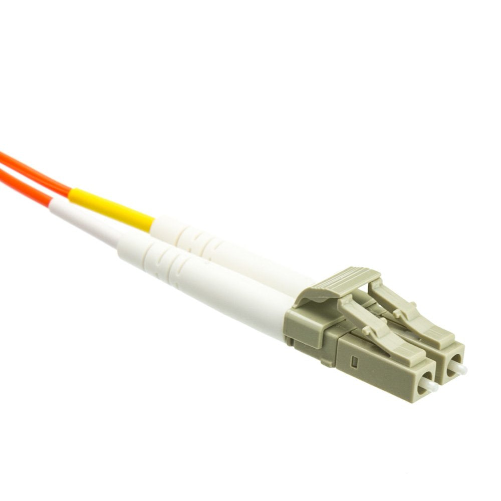 CableWholesale LC to SC OM1 Multimode Duplex Fiber Patch Cord, 3m/10ft