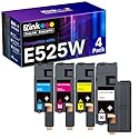 E-Z Ink Compatible Toner Cartridge Replacement for Dell E525W E525 525w Toner to use with E525w Wireless Color Printer for 593-BBJX 593-BBJU 593-BBJV