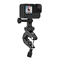 Sametop Handlebar Bike Pole Mount Motorcycle Clamp Mount Compatible with GoPro Hero 13 12 11 10 9 8 7 6 5 Session DJI Action Cameras - 360 Degree