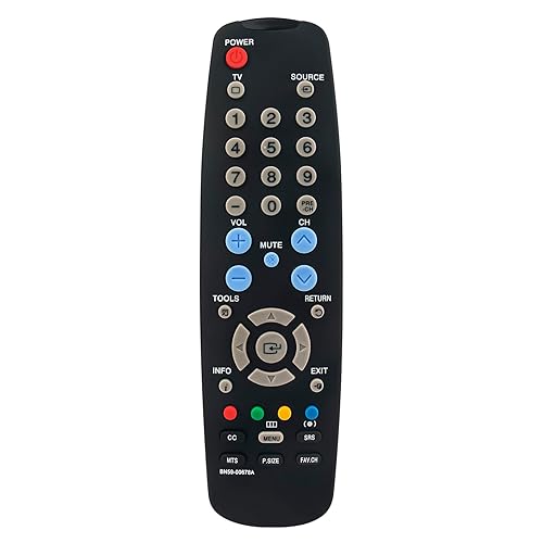 New BN59-00678A Replace Remote fit for Samsung TV PN42A410C1D HL61A510J1F LN19A330J1H HL67A510J1F PN42A410C1D HL61A510J1F LN19A330J1H HL67A510J1F