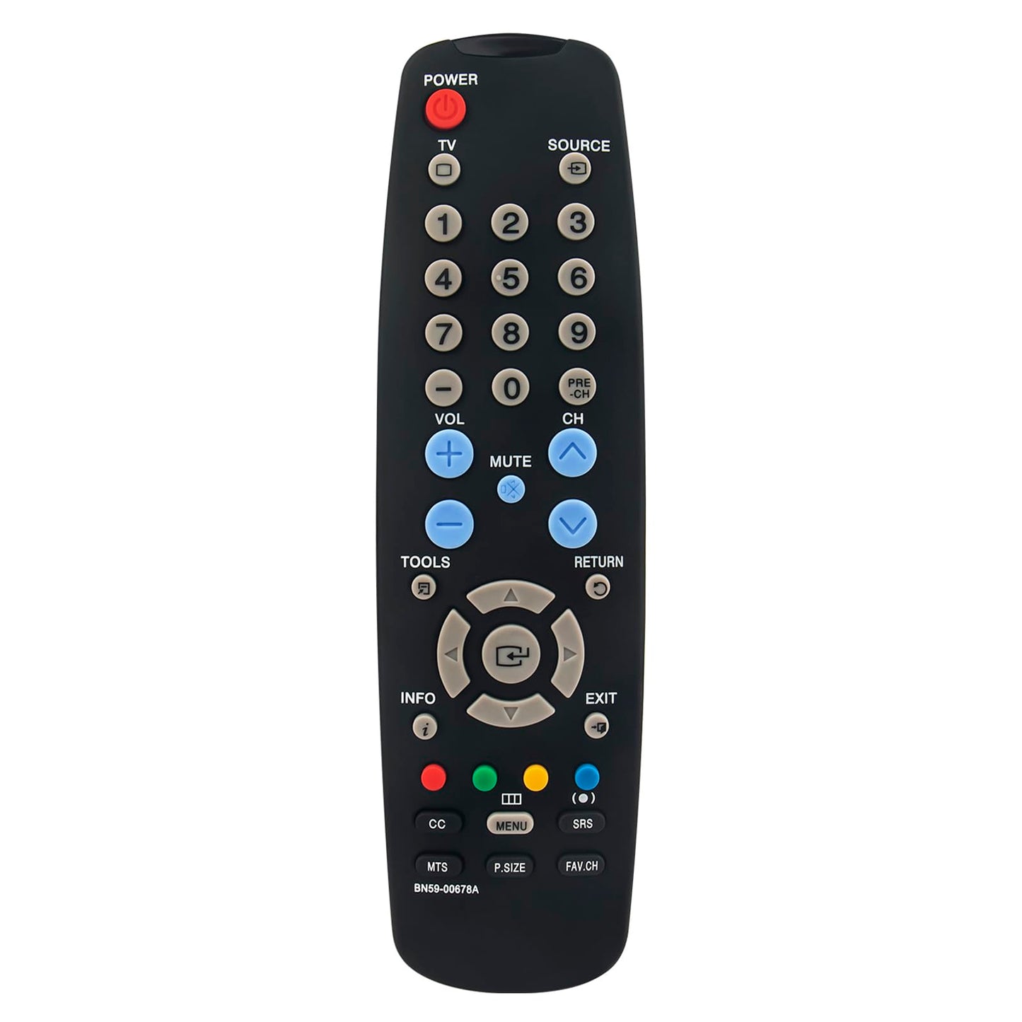 New BN59-00678A Replace Remote fit for Samsung TV PN42A410C1D HL61A510J1F LN19A330J1H HL67A510J1F PN42A410C1D HL61A510J1F LN19A330J1H HL67A510J1F