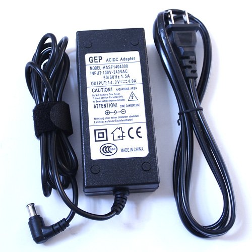 GEP AC Adapter for Samsung 20" LED Monitor S20B350H, 21.5" LED Monitor S22A300B, S22B310B, 23" LED Monitor S23B550V, S23B300, 24" LED S24C230L.