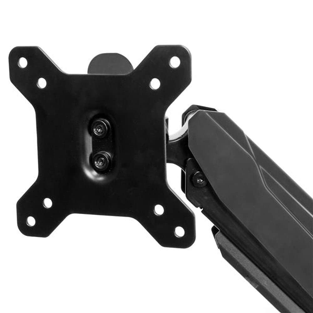 StarTech.com Desk Mount Dual Monitor Arm with USB/Audio, Desk Clamp Ergonomic VESA Mount for up to 32" (17.6lb/8kg) Displays