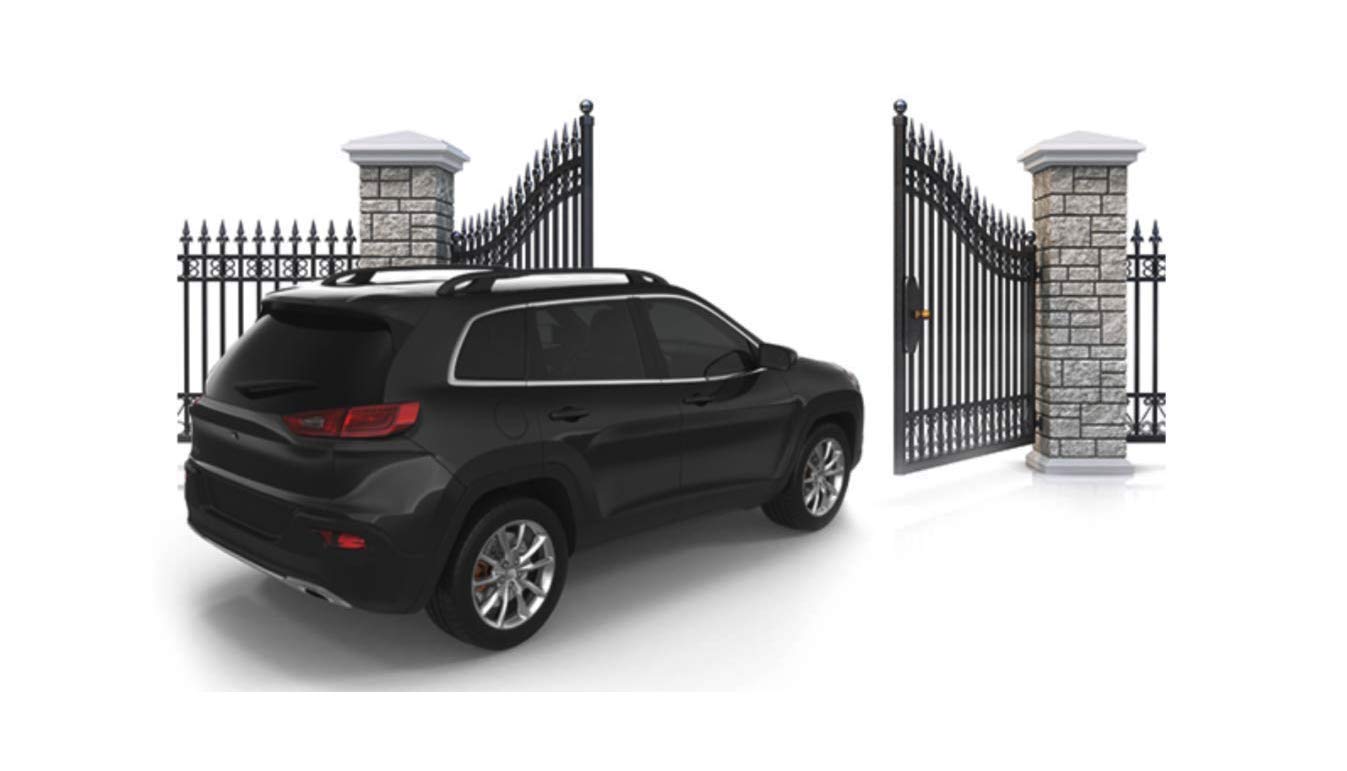 CP3-100 Vehicle Sensor Kit Exit Wand 100 Feet Car Vehicle detector Automatic Gate release Free Exit device