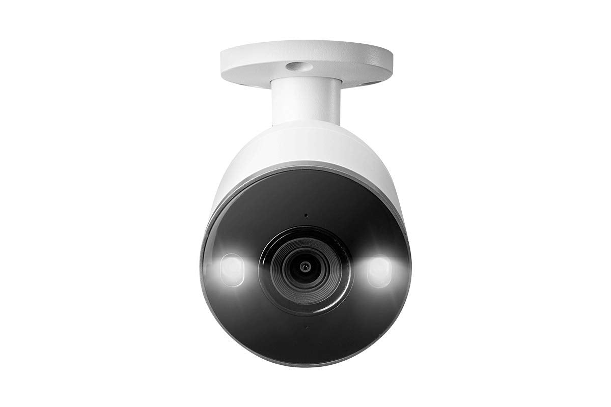 Lorex Technology N4K2SD-86WB Surveillance System Featuring N842A82 Fusion 4K 2TB NVR and 6 E892AB 4K 8MP Active Deterrence Bullet Camera