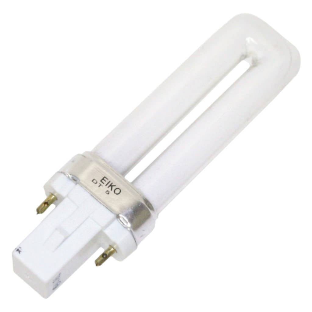 Eiko DT5/41 Duo-Tube 4100K G23 Base Compact Fluorescent Bulb, 5W