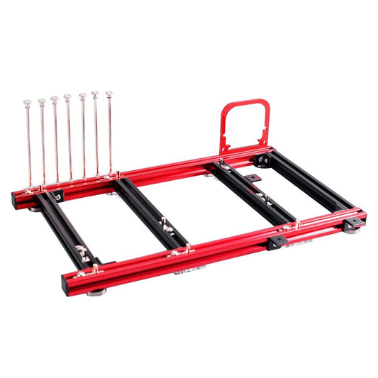 DIY Computer Motherboard Case Rack Mini ATX Bracket, DIY Open Aluminum Alloy Frame ATX Motherboard PC Computer Case Support