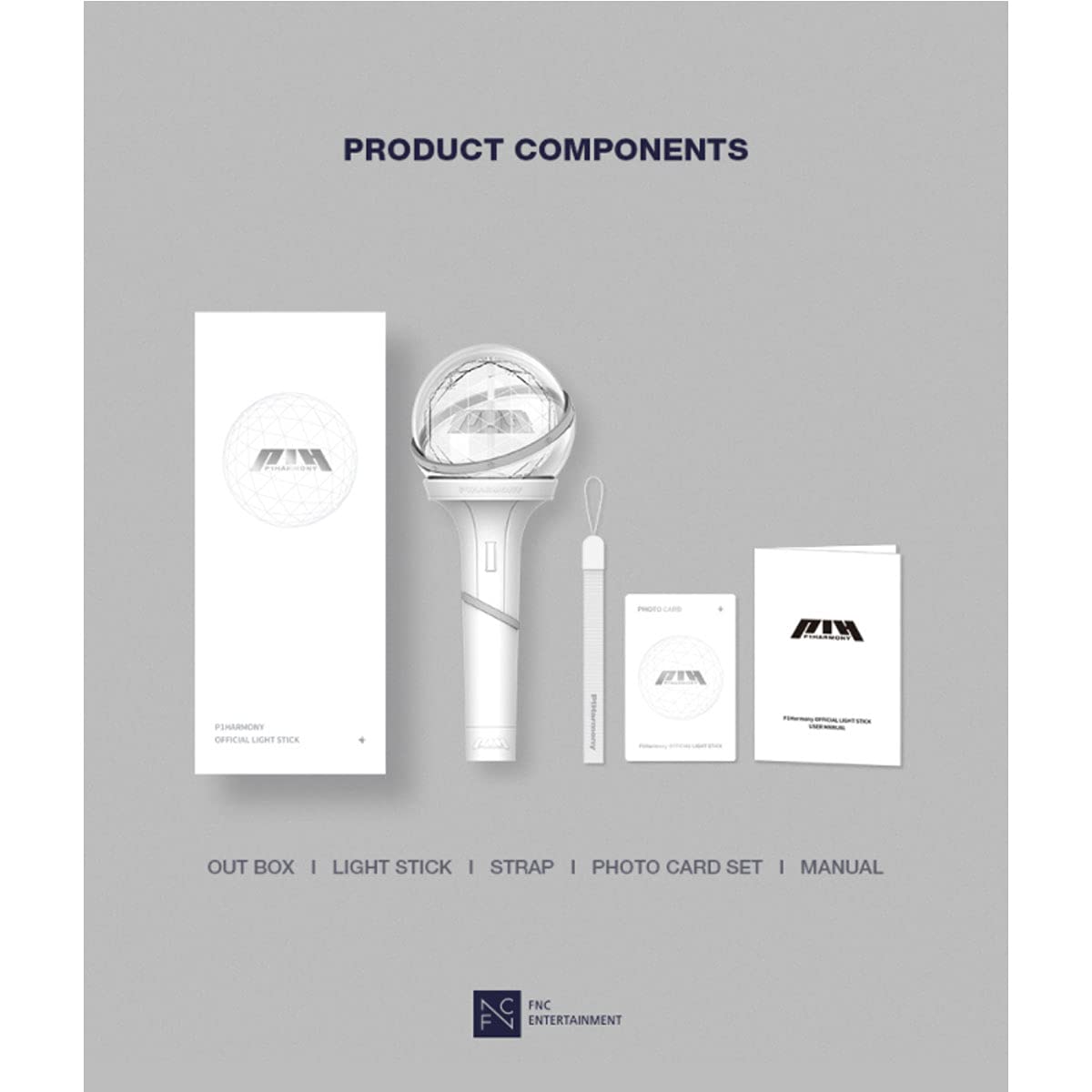FERGRELM FNC P1Harmony Official Light Stick