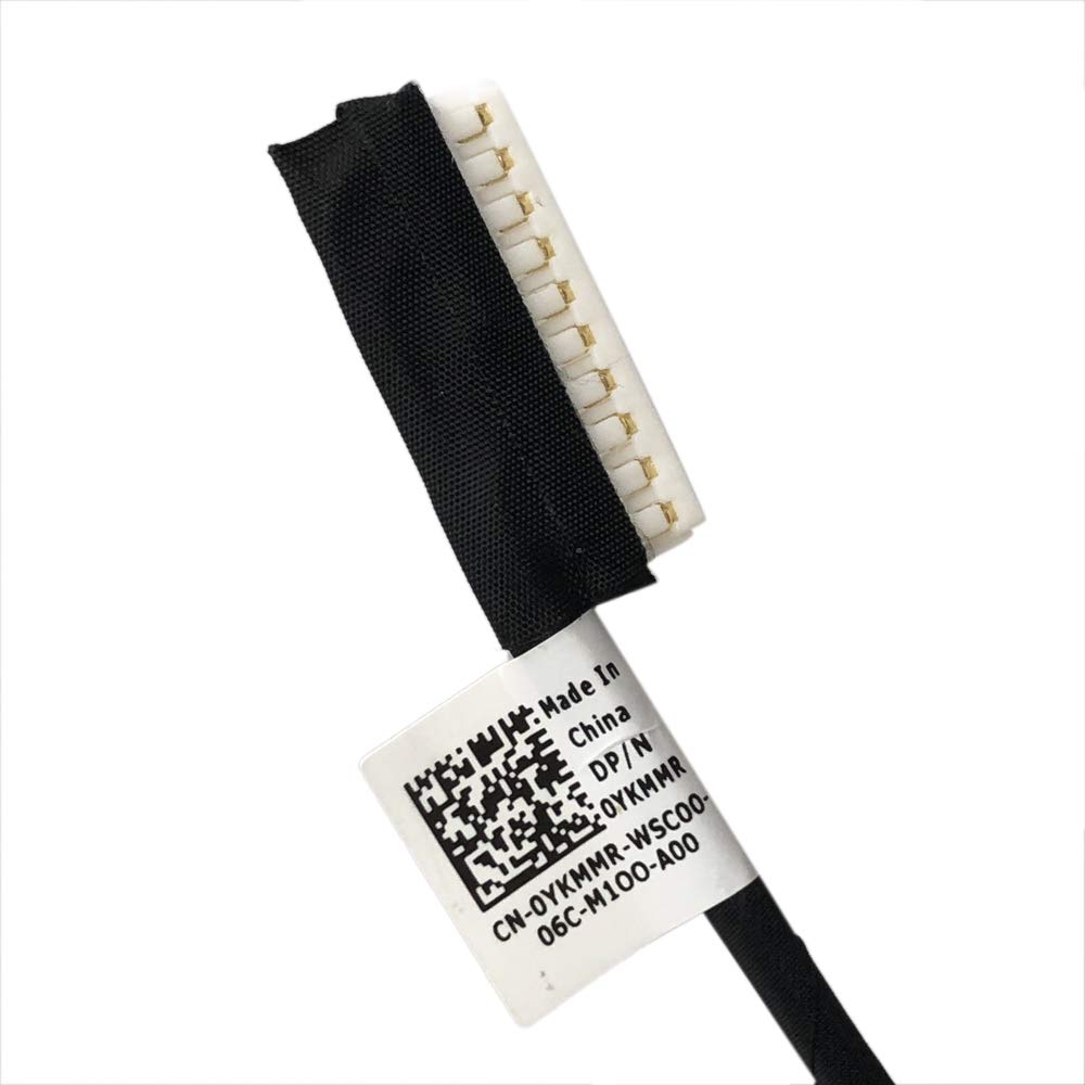 Zahara Battery Cable Wire Connector Replacement for Dell Inspiron 15-7590 7591 2-in-1 I7590-7117BLK-PUS/XPS 15 7590 YKMMR 0YKMMR 450.0GE07.0001