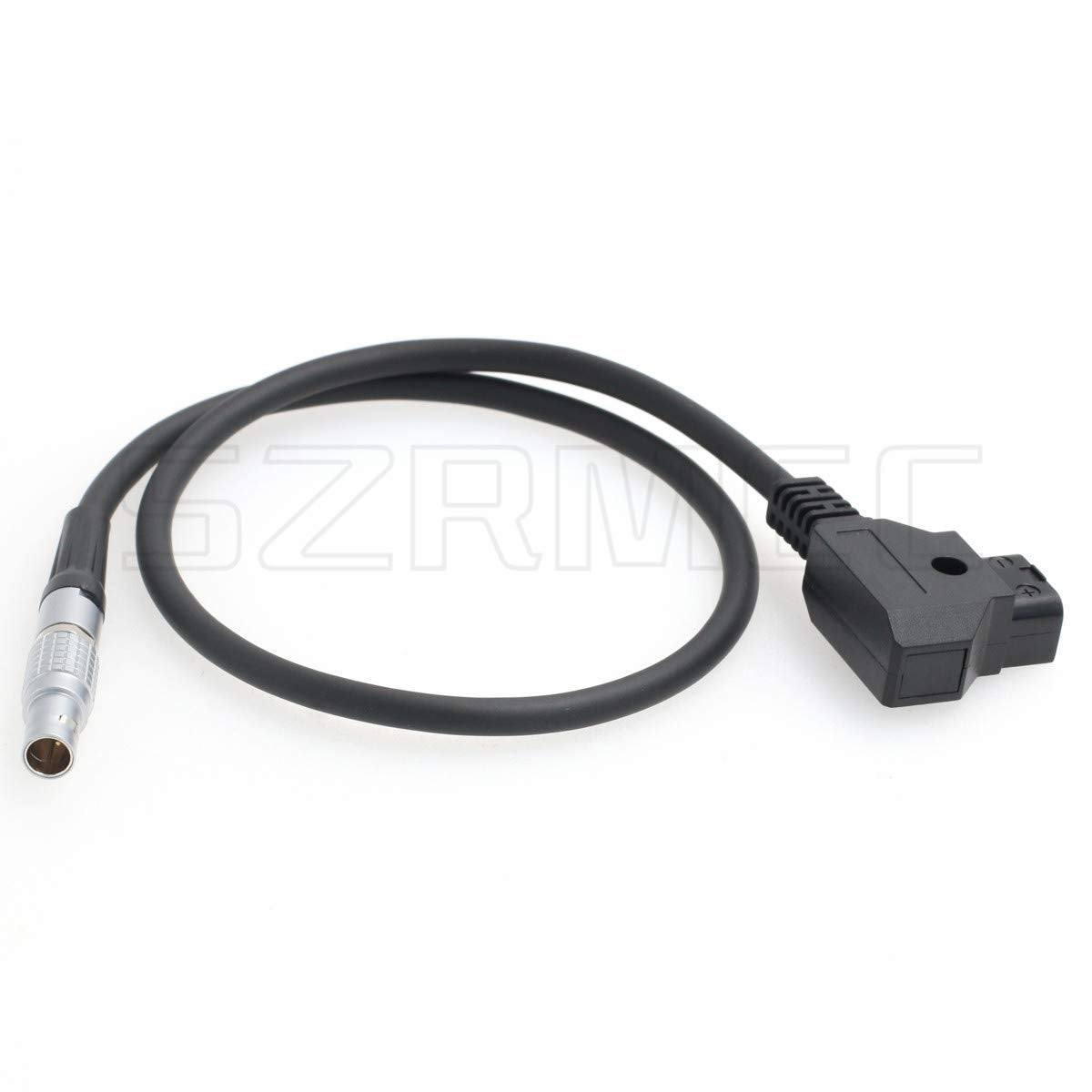 SZRMCC D tap to 0B 2 Pin Power Cable for SmallHD 503 703 Teradek Bolt 300 500 600 (Straight, 50cm)