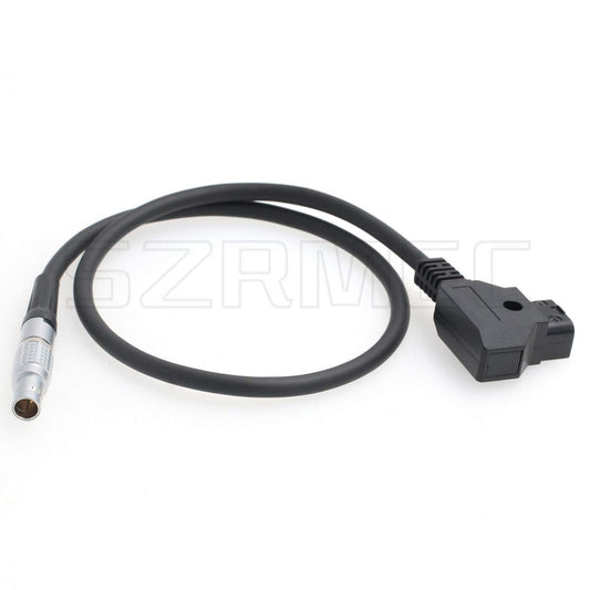 SZRMCC D tap to 0B 2 Pin Power Cable for SmallHD 503 703 Teradek Bolt 300 500 600 (Straight, 50cm)