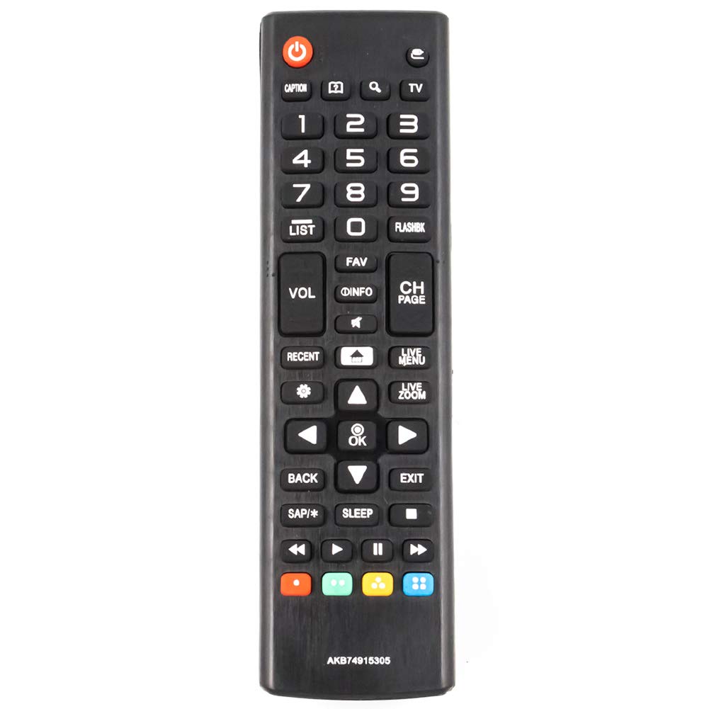 AKB74915305 Replace Remote fit for LG TV 43UH6030 43UH610 43UH6100 43UH6100UH 43UH6100-UH 43UH610A 43UH610AUJ 43UH610A-UJ 43UH610UJ 43UH610-UJ
