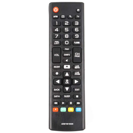 AKB74915305 Replace Remote fit for LG TV 43UH6030 43UH610 43UH6100 43UH6100UH 43UH6100-UH 43UH610A 43UH610AUJ 43UH610A-UJ 43UH610UJ 43UH610-UJ