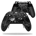 MightySkins Skin Compatible with Microsoft Xbox One Elite Controller - Black Marble | Protective, Durable, and Unique Vinyl wrap Cover | Easy