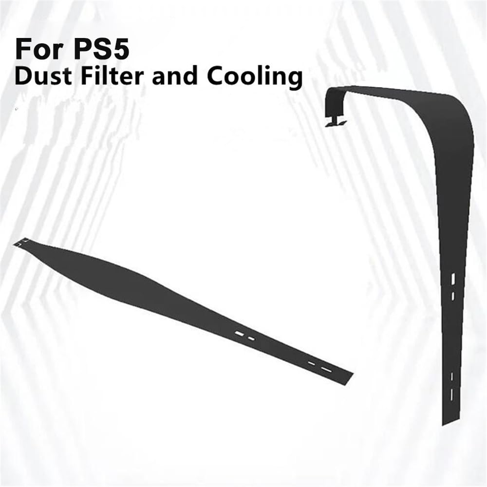 Dust Cover for PS5 Console, for Playstation 5 Dust Filter Anti Pet Hair, Protective Mesh Net Cooling Vents Dirt-Proof Cover Host Center Part