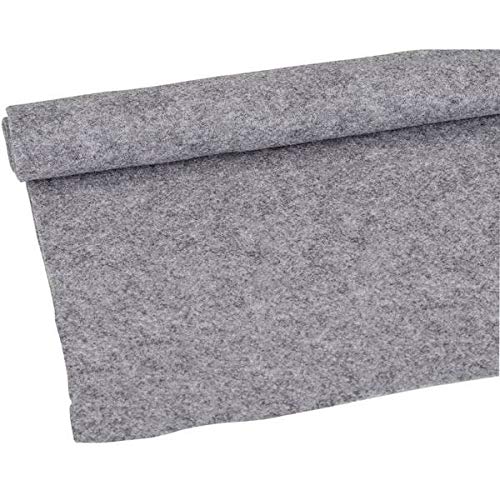New CC10LGR 10-Feet Long by 4 Feet Wide, 40 Square Feet Light Gray (Light Charcoal) Carpet for Speaker Sub Box Carpet Home, Auto, RV, Boat, Marine, Truck, Car Trunk Liner