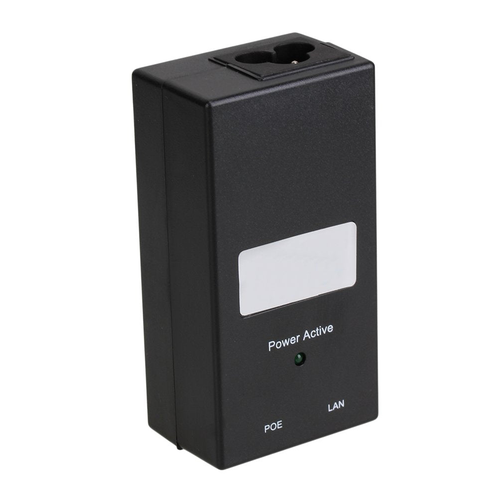 BQLZR UBI-POE-24-5 DC 24V 0.5A PoE Power Over Ethernet Adapter Injector Power Supply Fits for IP Camera Wireless Network Access Point