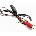 colorparts2016 Car Audio Universal Wireless Bluetooth Module Music Adapter RCA Aux Audio Cable