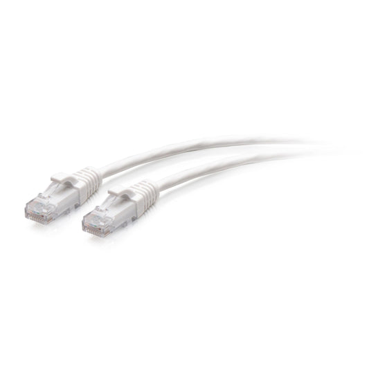 C2G 25ft (7.6m) Cat6a Snagless Unshielded (UTP) Slim Ethernet Network Patch Cable - White