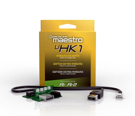 MAESTRO iDatalink Acc-USB-HK1 Factory to USB to Male USB Adapter Compatible with Hyndai Kia