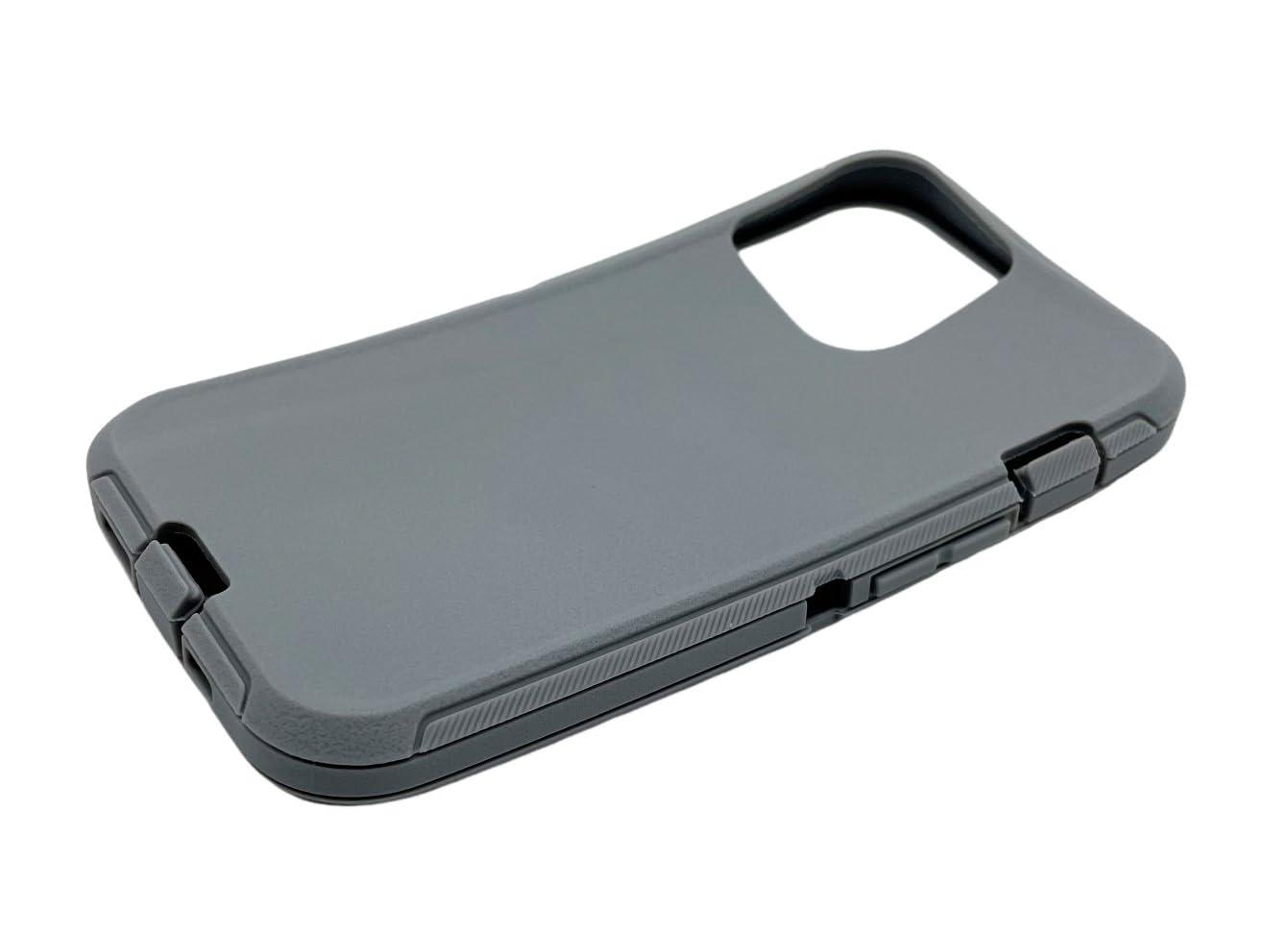 Replacement Rubber Outer Skin Compatible with iPhone 13 Otterbox Defender Series Case (Gray)