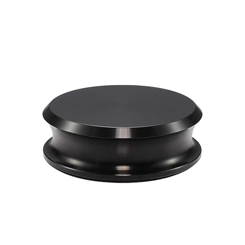 Record Weight Stabilizer by FEMELI,Turntable Weight Clamps-Low Profile to Fits Under Dust Cover of Turntable Vinyl Disc LP Record Player (Black)