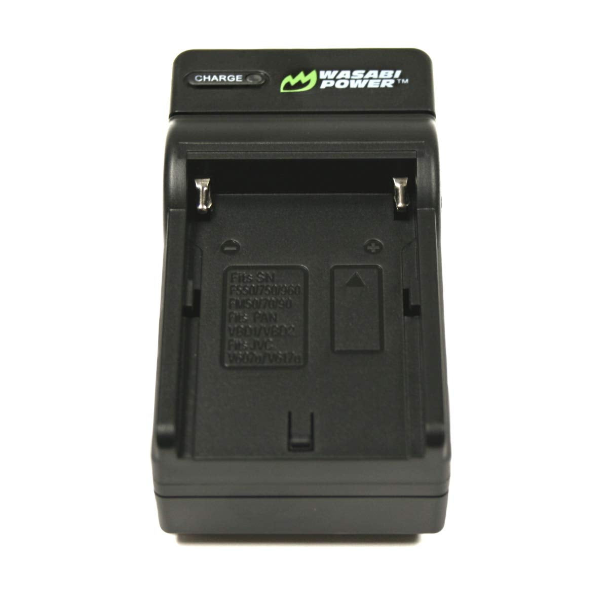 Wasabi Power Battery Charger for Sony NP-F330, NP-F530, NP-F550, NP-F570, NP-F730, NP-F750, NP-F760, NP-F770, NP-F950, NP-F960, NP-F970, NP-F975 (L