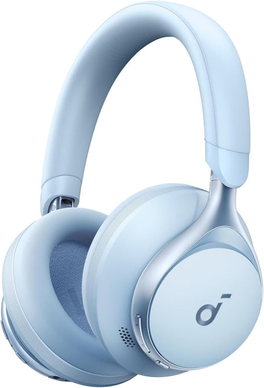 Soundcore by Anker, Space One, Active Noise Cancelling Headphones, 2X Stronger Voice Reduction, 40H ANC Playtime, App Control, LDAC Hi-Res Wireless…