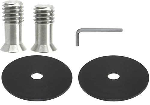 Flush Mount Kit 2 X 3/8" "Bullet" Screw & 2 Spacers / Tripod Clamp Desmond