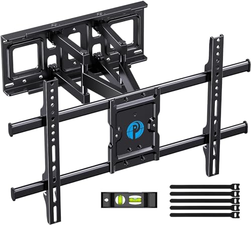 Pipishell Full Motion TV Wall Mount for Most 37-84 Inch TVs up to 132lbs