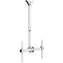 Mount-It Ceiling TV Mount Bracket, Fits 40 42 47 50 55 60 70 Inch Flat Panel Televisions, Adjustable Height Telescoping Tilt and Swivel, Mount