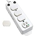 Tripp Lite Safe-IT UL 1363A Medical-Grade Power Strip for Patient-Care Vicinity, 4 15A Hospital-Grade Outlets with Safety Covers, 7-Foot Cord