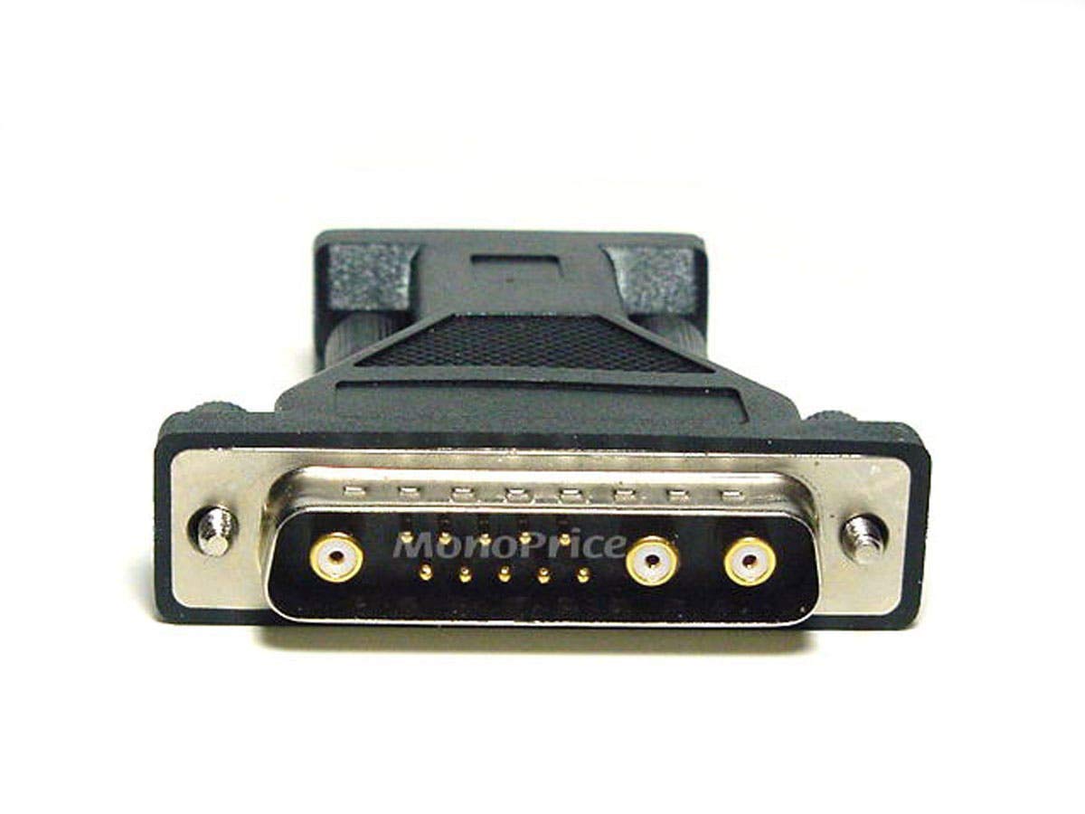 Monoprice 100071 Sun 13W3-M to HD15-F, VGA, Video-Port Adapter