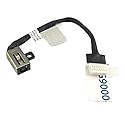 Zahara DC Power Jack Charging Port Cable Connector Replacement for Dell Inspiron 14 7415 2-IN-1/5410 14" 2 in 1 P147G 450.0N804.0011 0D3FR6 D3FR6