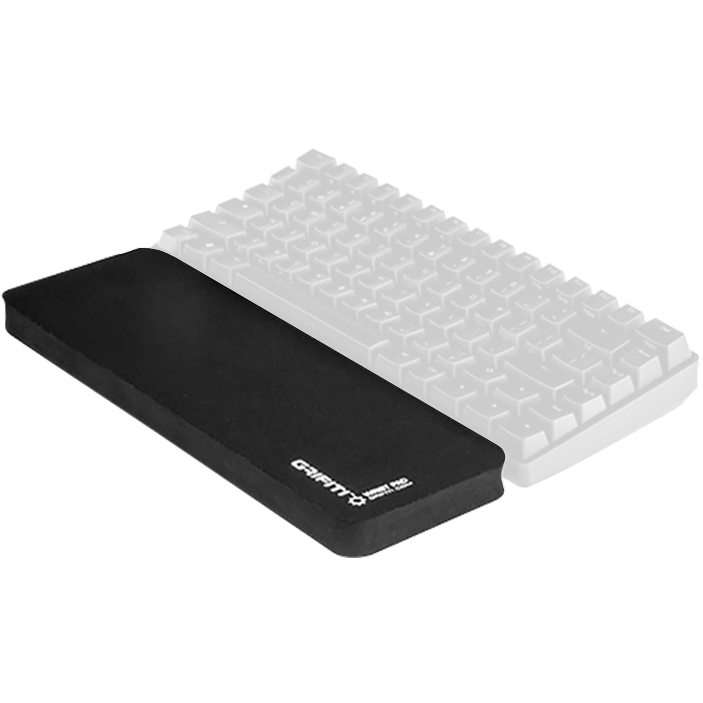 Grifiti Fat Wrist Pad 12" x 2.75” x 0.75" Inch Keyboard Rest Thick Small Ergonomic Computer Keyboards Hand & Palm Wrists Rests Support Carpal Tunnel