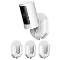 3 Pack Ring Indoor Camera No Drill No Screws Wall Mount Bracket Compatible with Ring Indoor Cam Plus/Blink Mini2K+/Mini 2/Blink Outdoor 4 Camera
