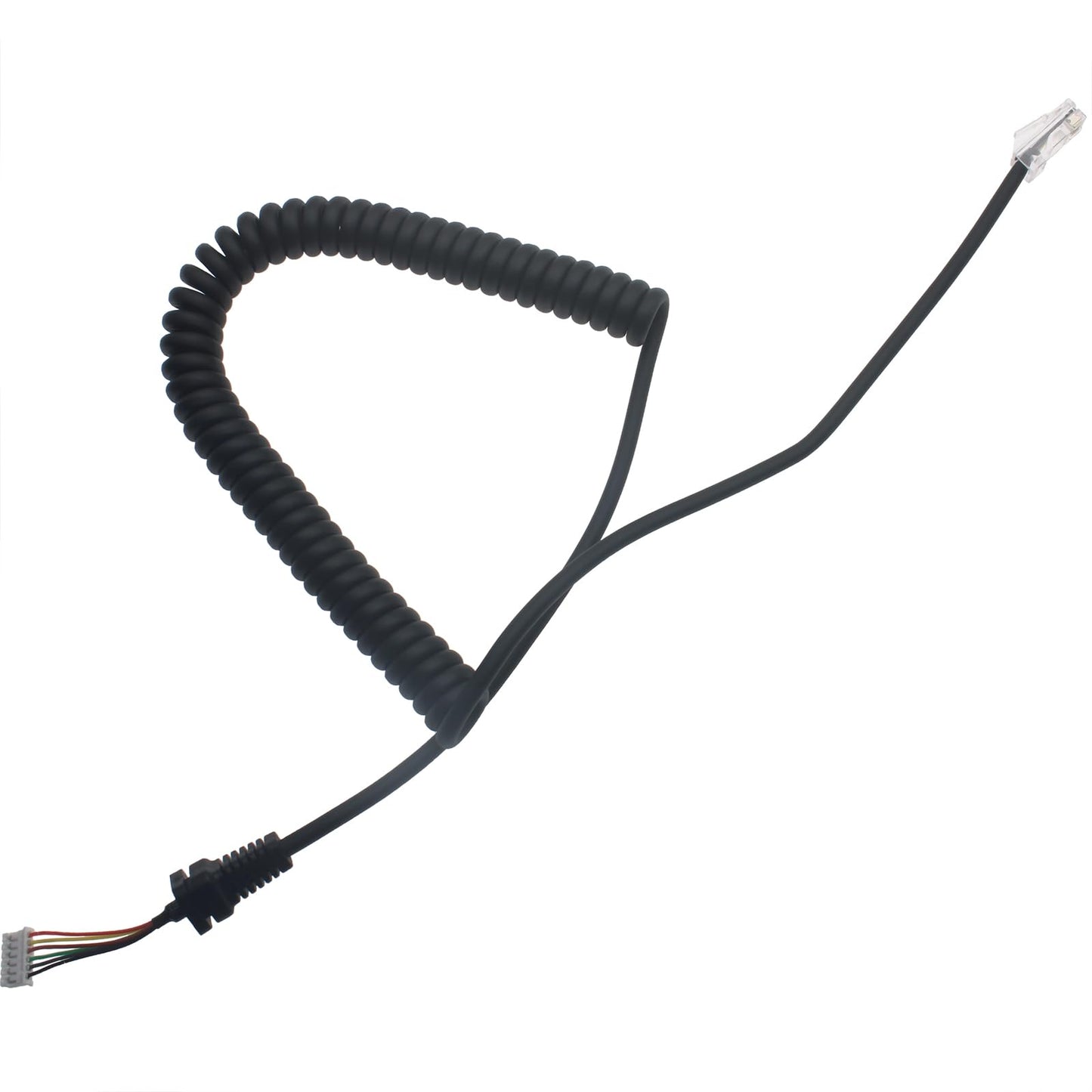 SYCZIOHU Replacement Microphones Cable Cord Wire 6-core for Car Radio Accessories Hand Microphone Connection or Extension Cable Production (1 PCS)